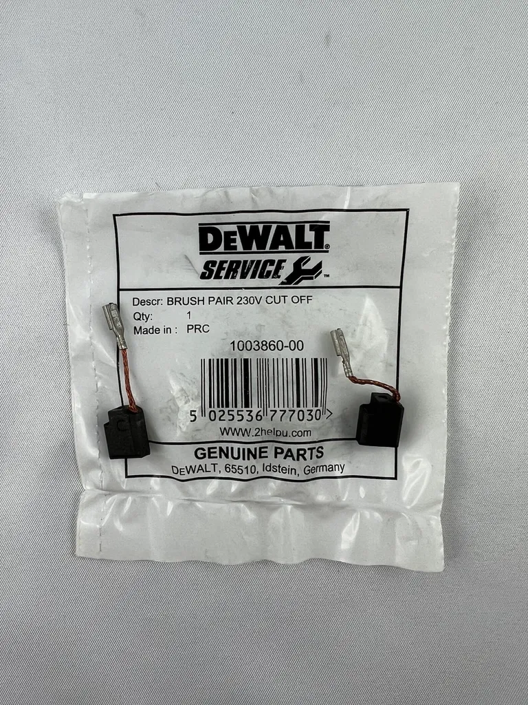 Set Spazzole DEWALT 1003860-00 Originali per Smerigliatrici D28111