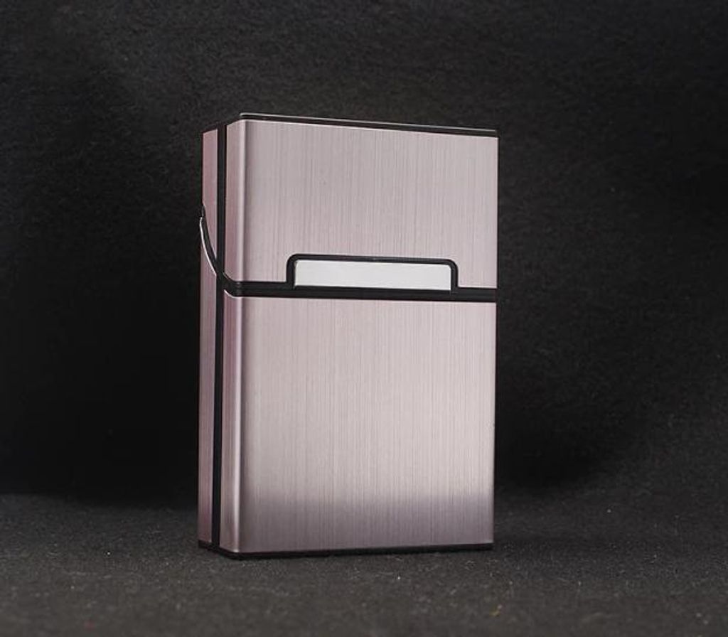 Zigarettenspitze - Aufbewahrungsbox - Zigarettenetui - Zigarettenaufbewahrungsbox - Kunststoff Metall Kunststoff - Rosa