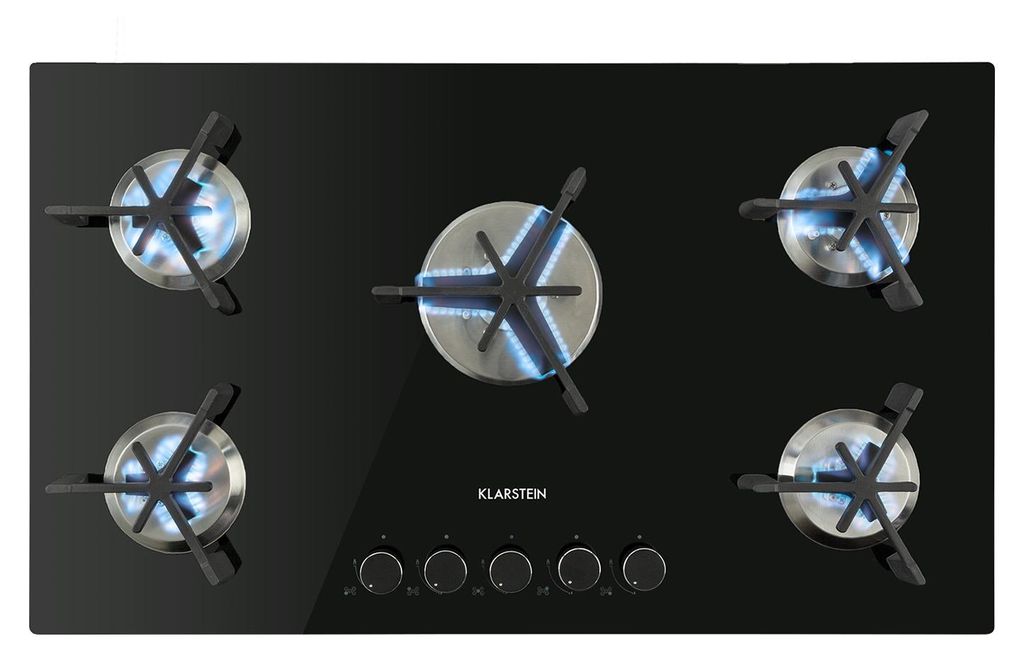 Klarstein Plynový sporák 5 horákov, 8,75 kW vstavaný Obrázok produktu 