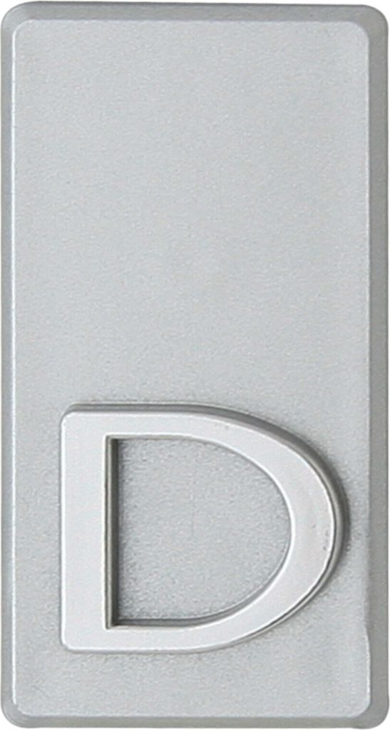 DOMINO Buchstabe Briefkasten Selbstklebend – D | 3D Türbuchstabe Aufkleber | Hausbuchstabe Klebend | Klebebuchstaben Wetterfest | Buchstaben zum...