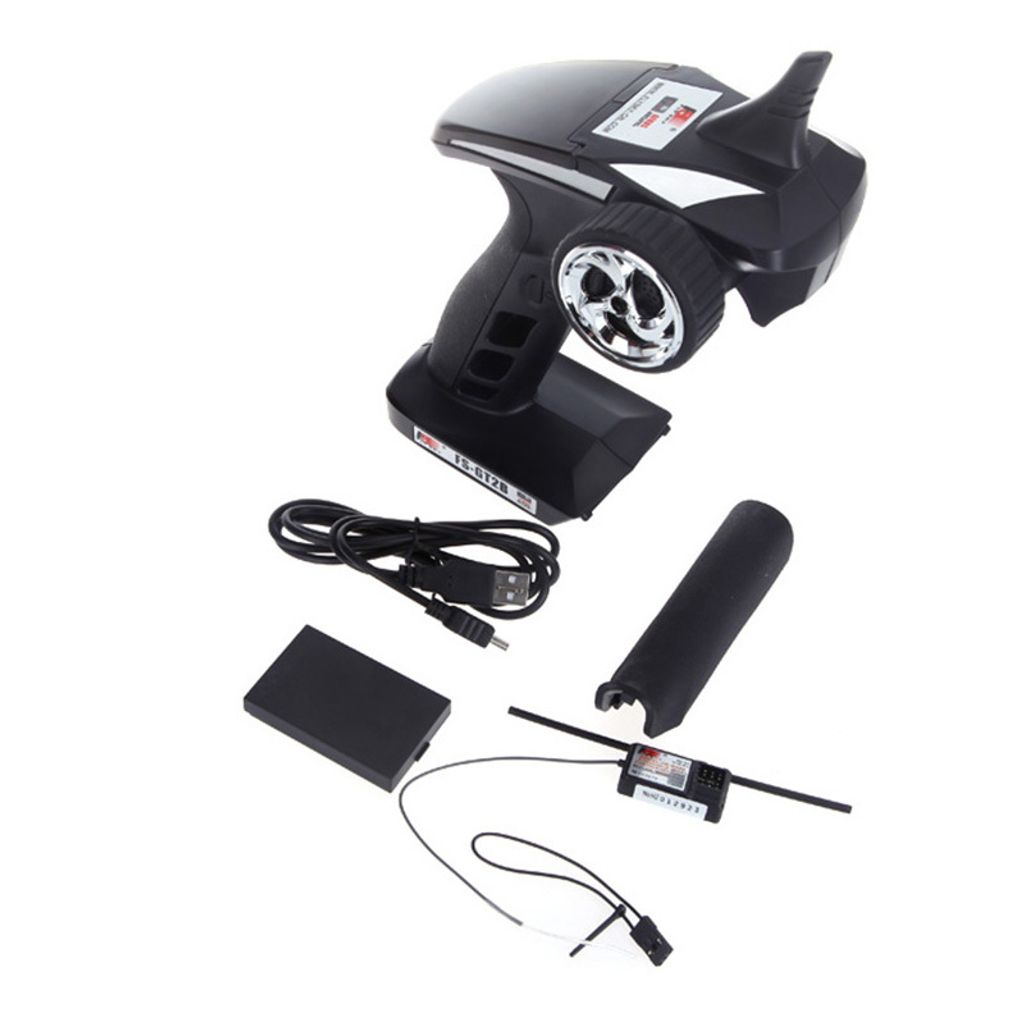 FLYSKY FS-GT2B GT2B 2.4G 3CH émetteur Radio avec récepteur GR3E batter