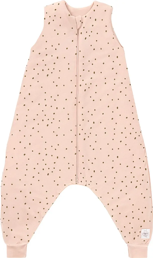 Pyjama bébé Lässig Dots Powder Pink 92-98 en coton bio respirant rose