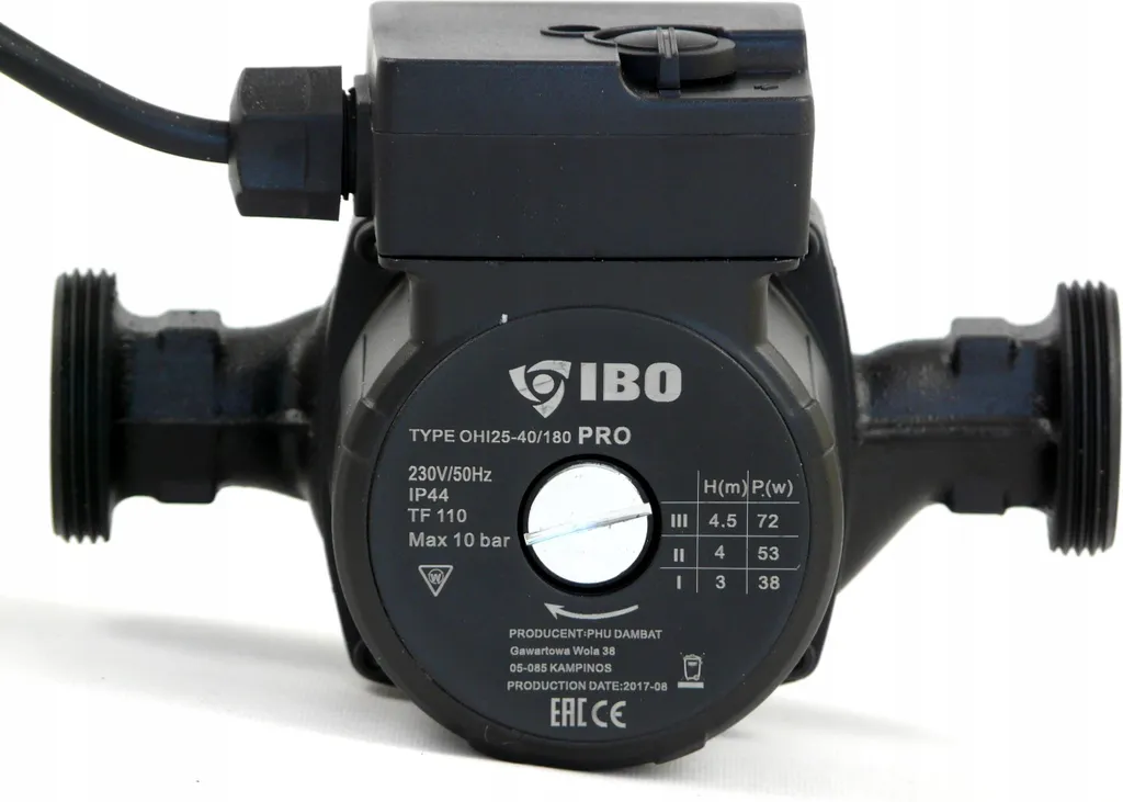 Pompe Ibo Ohi 25-60/180 Pro pour optimiser votre circuit de chauffage central - 6