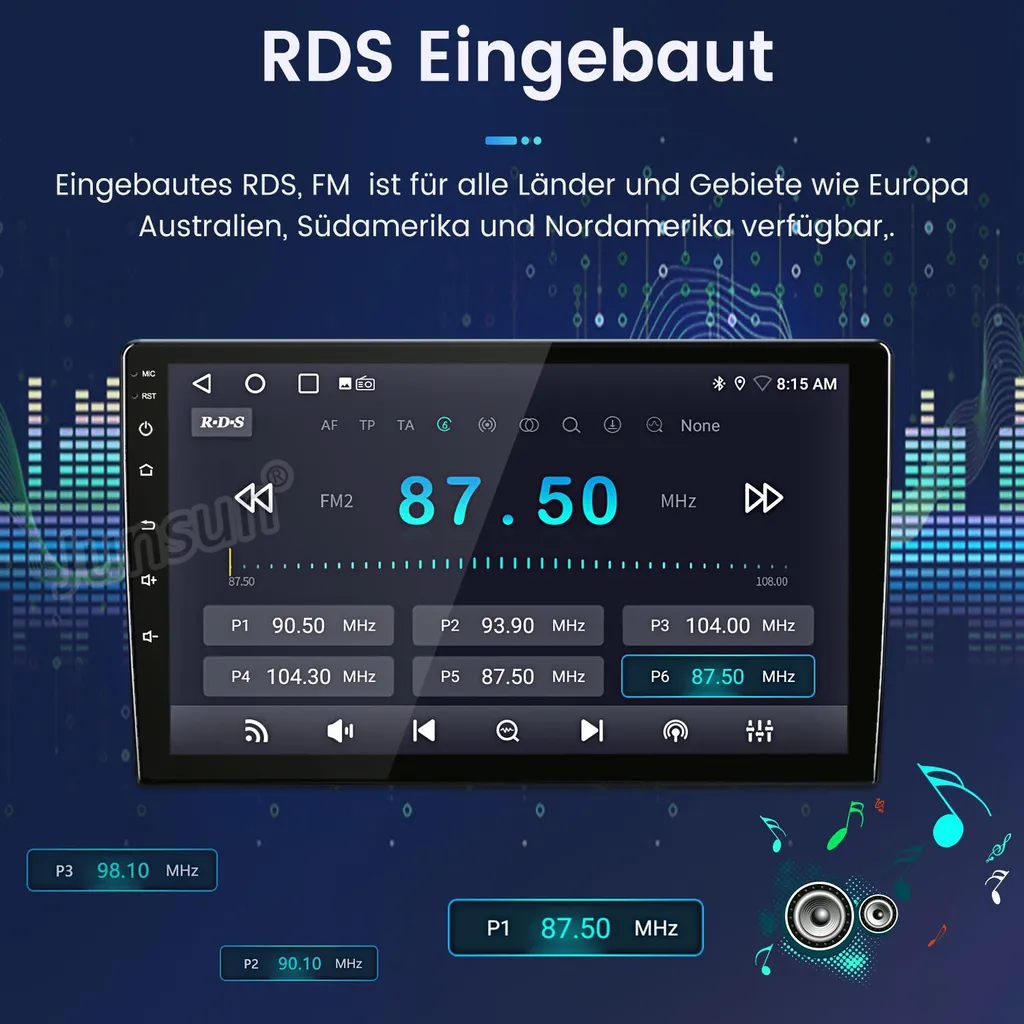 Radio Android 9" per Volkswagen Multivan T5: Wireless CarPlay 2+32GB - 13