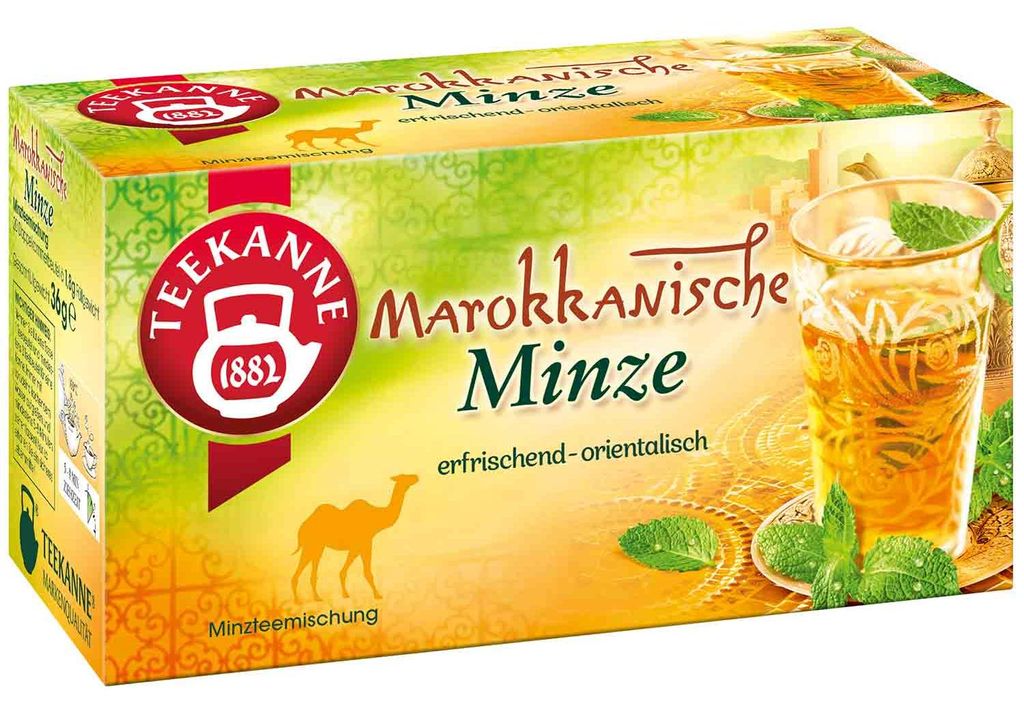 Teekanne Marokkanische Minze 20er Produktbild 