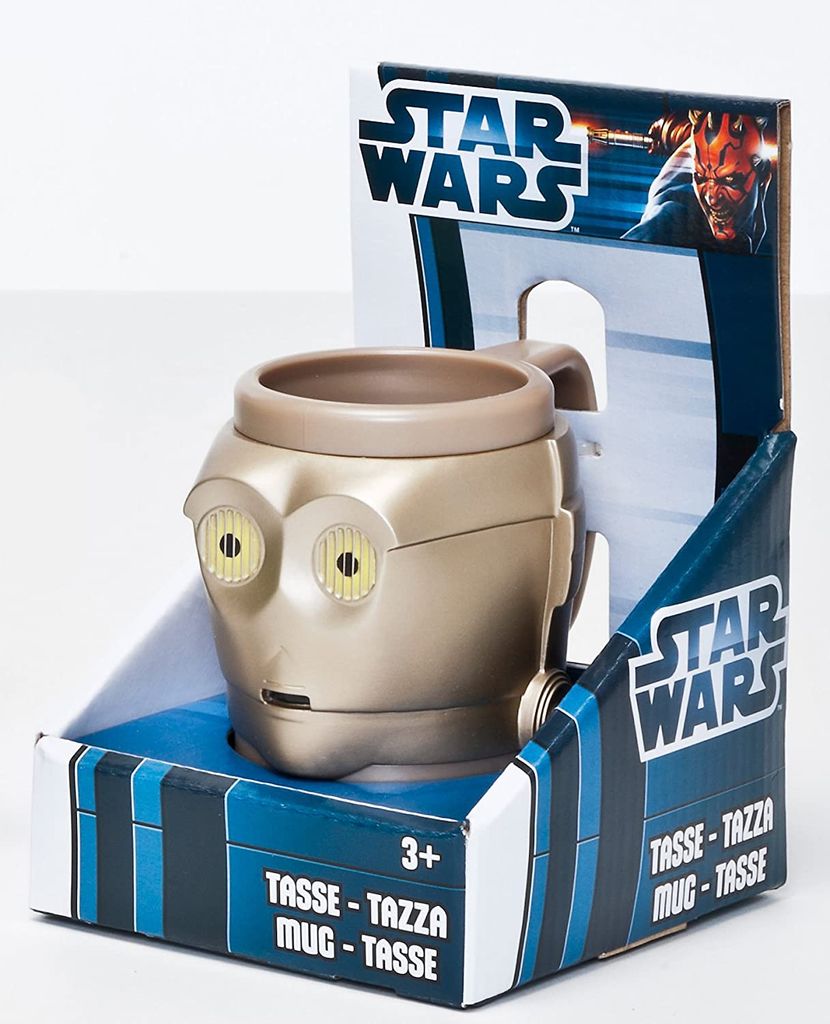 Star Wars - C3PO - 3D Plastiktasse Produktbild 