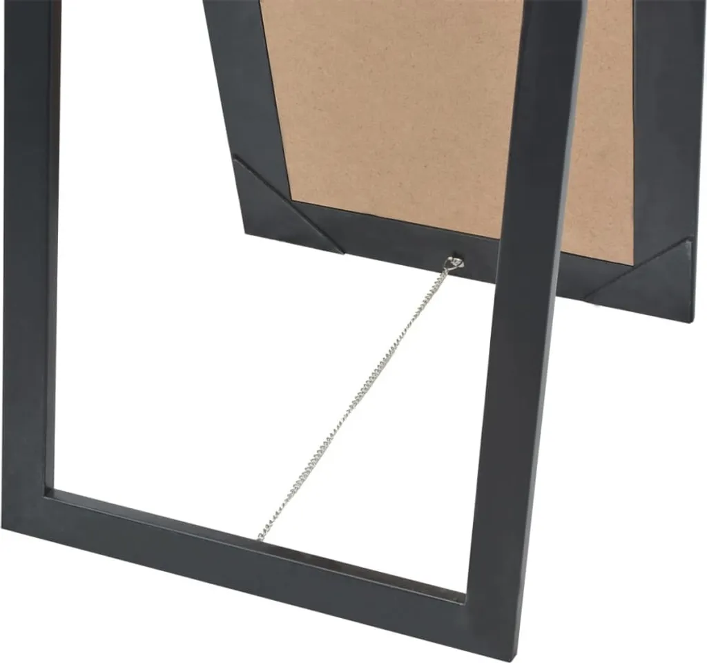 vidaXL Specchio Barocco Nero 160x40 - Specchiera da Terra per Camera - 6