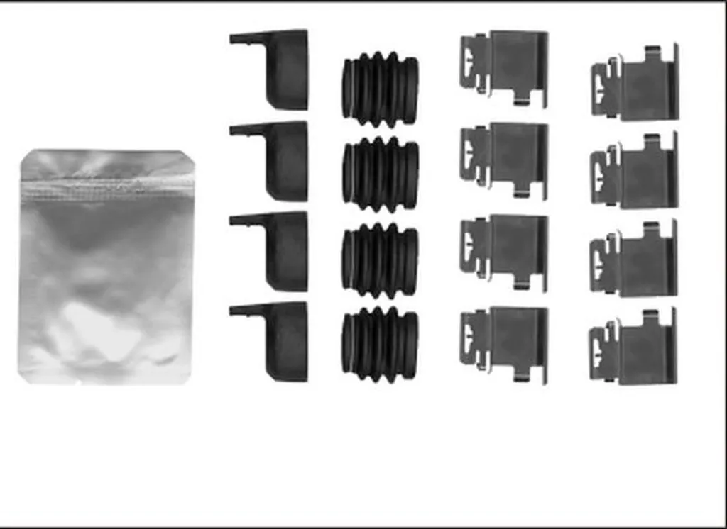 Kit réparation frein à disque pour OPEL Movano B Fourgon et Châssis