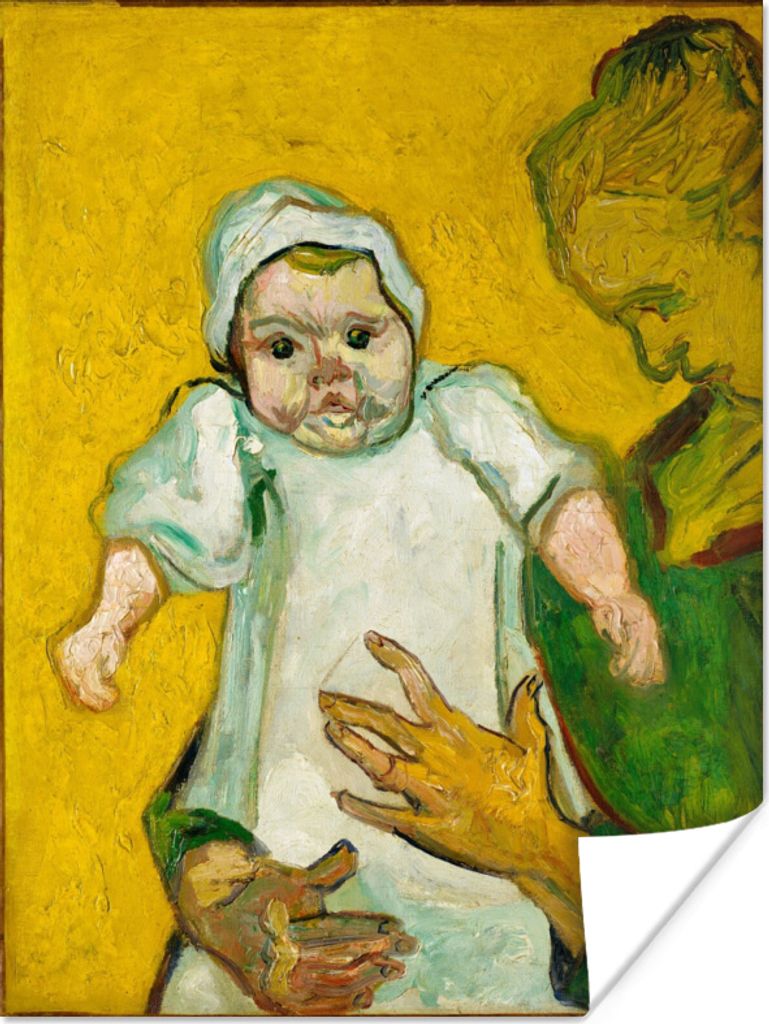MuchoWow Poster Madame Roulin und ihr Baby - Vincent van Gogh 30x40 cm - Wandplakat - Poster Kinderzimmer