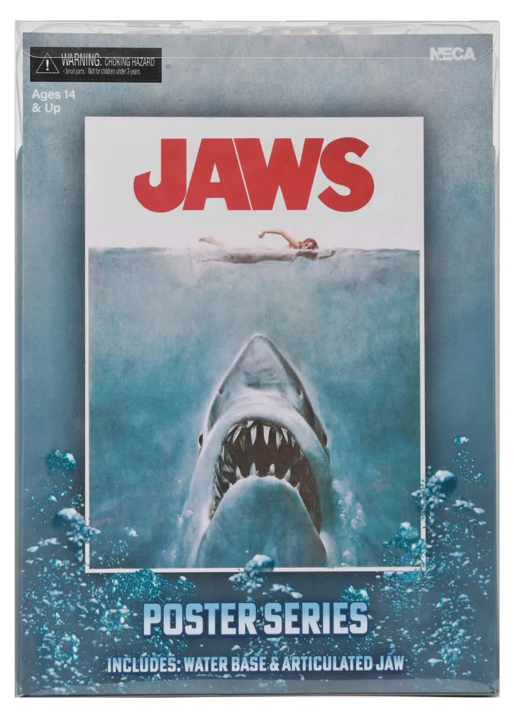 Poster Jaws Les Dents de la Mer 50th Anniversary Anti-Reflet Qualité Pro