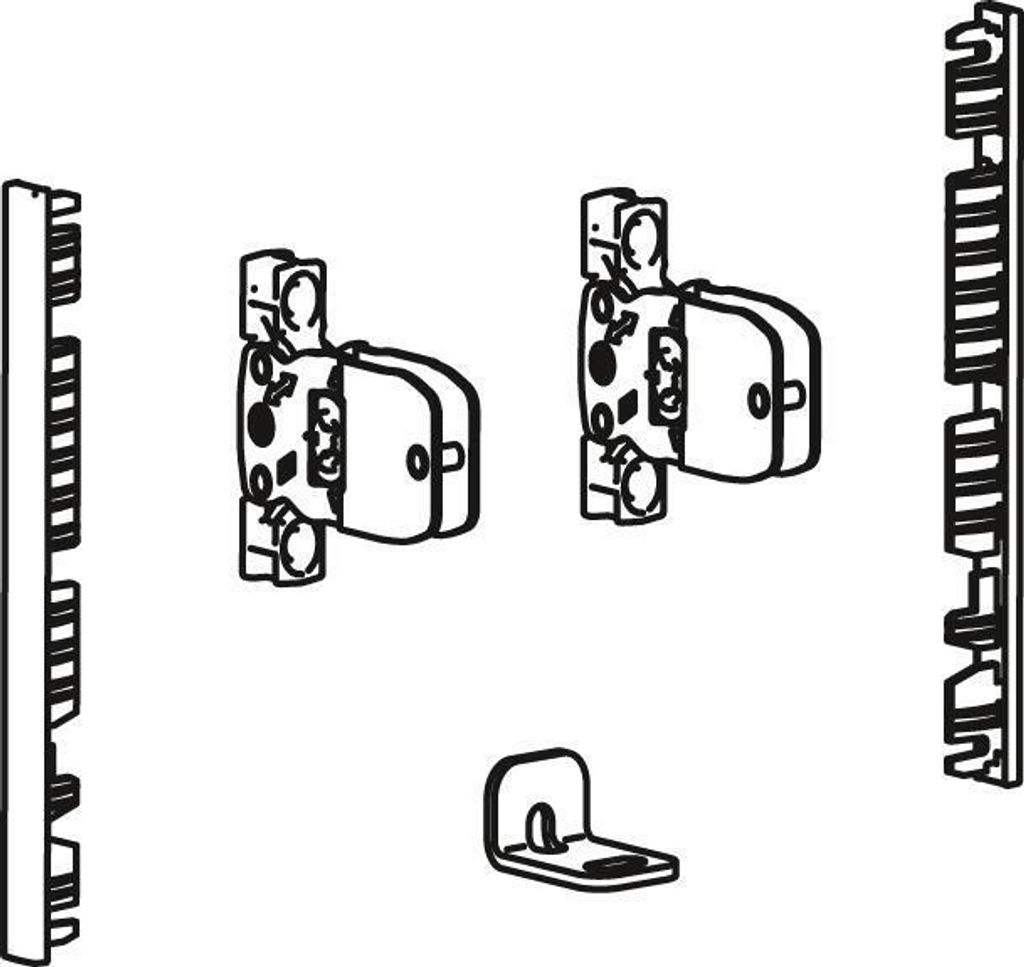 Hettich 9257616, Kunststoff, Stahl, 139 mm, 1 Stück(e)