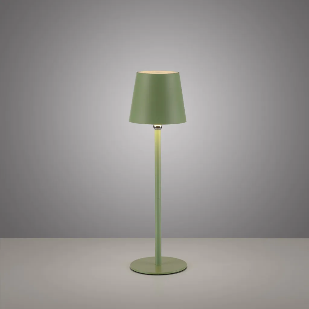 Just Light Lampe de table à accu BOTERIA LED sans fil IP44 dimmable - 4