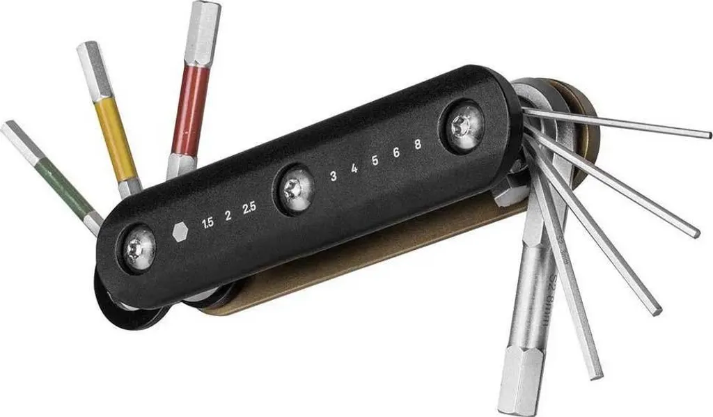 Topeak Hex Combo Outil Multifonctionnel de Précision avec Clés Allen - 4