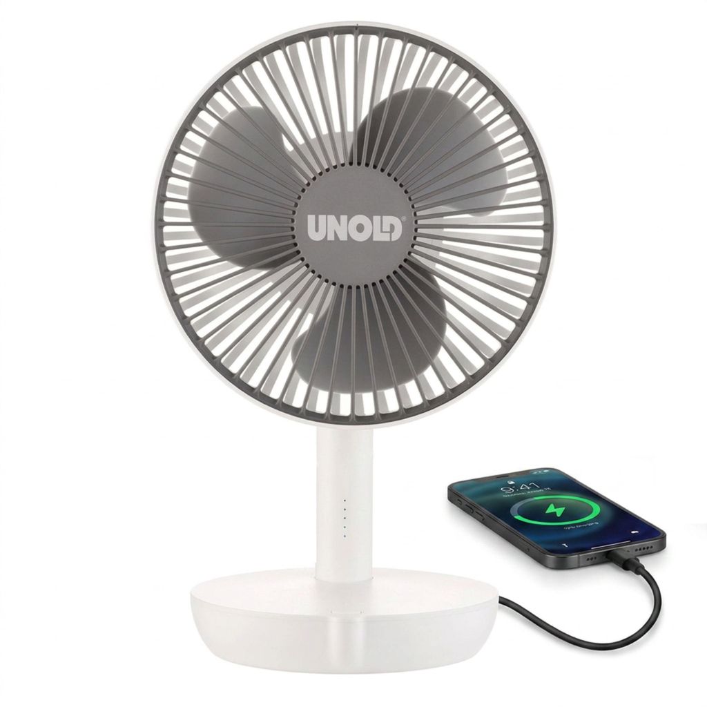 Unold 86710 Tischventilator Silverline White - Weiß,25 Produktbild 