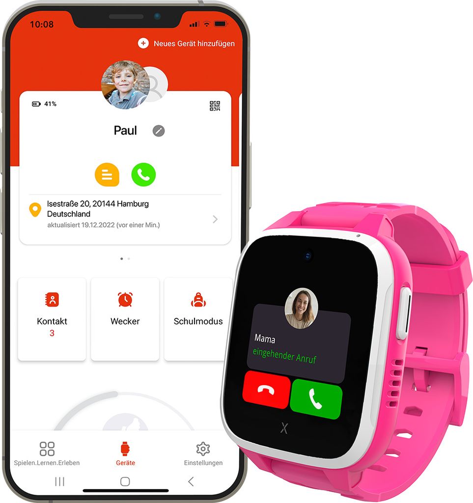 Xplora XGO3 3,3 cm (1,3") TFT digitálny dotykový displej Obrázok produktu