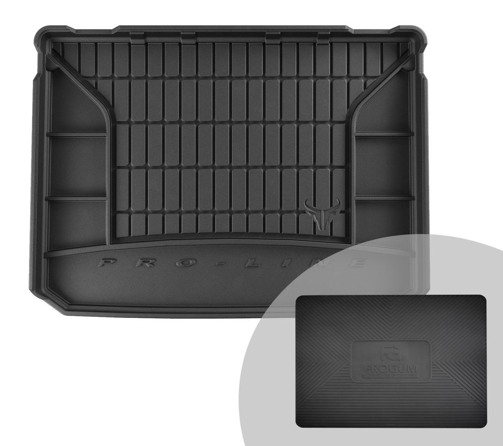 FROGUM ProLine 3D Gummimatte Exklusive Auto Kofferraummatte Kofferraumwanne für Jeep Renegade ab 2014