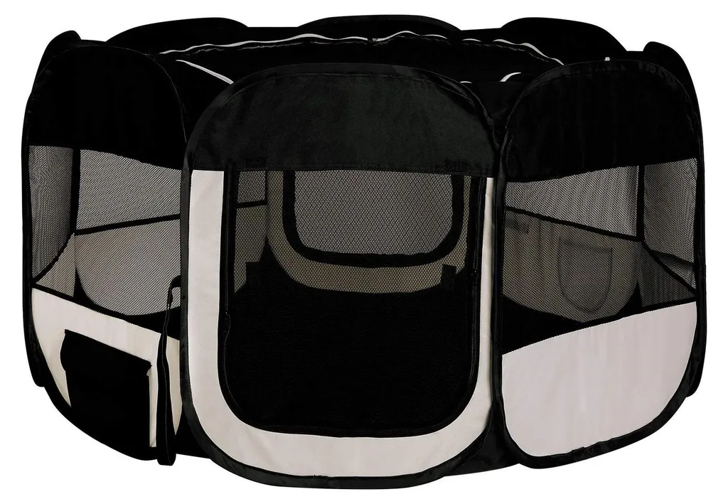 Parc chiot intérieur et extérieur 110 cm - Enclos pliable petits chiens