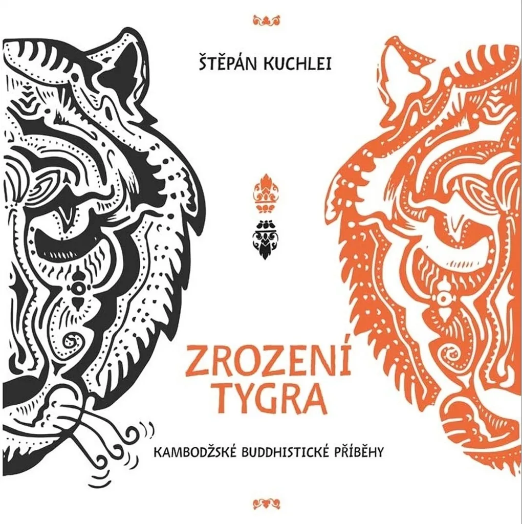 Livre Méditation et Contes Bouddhistes Cambodge Zrození tygra Kuchlei