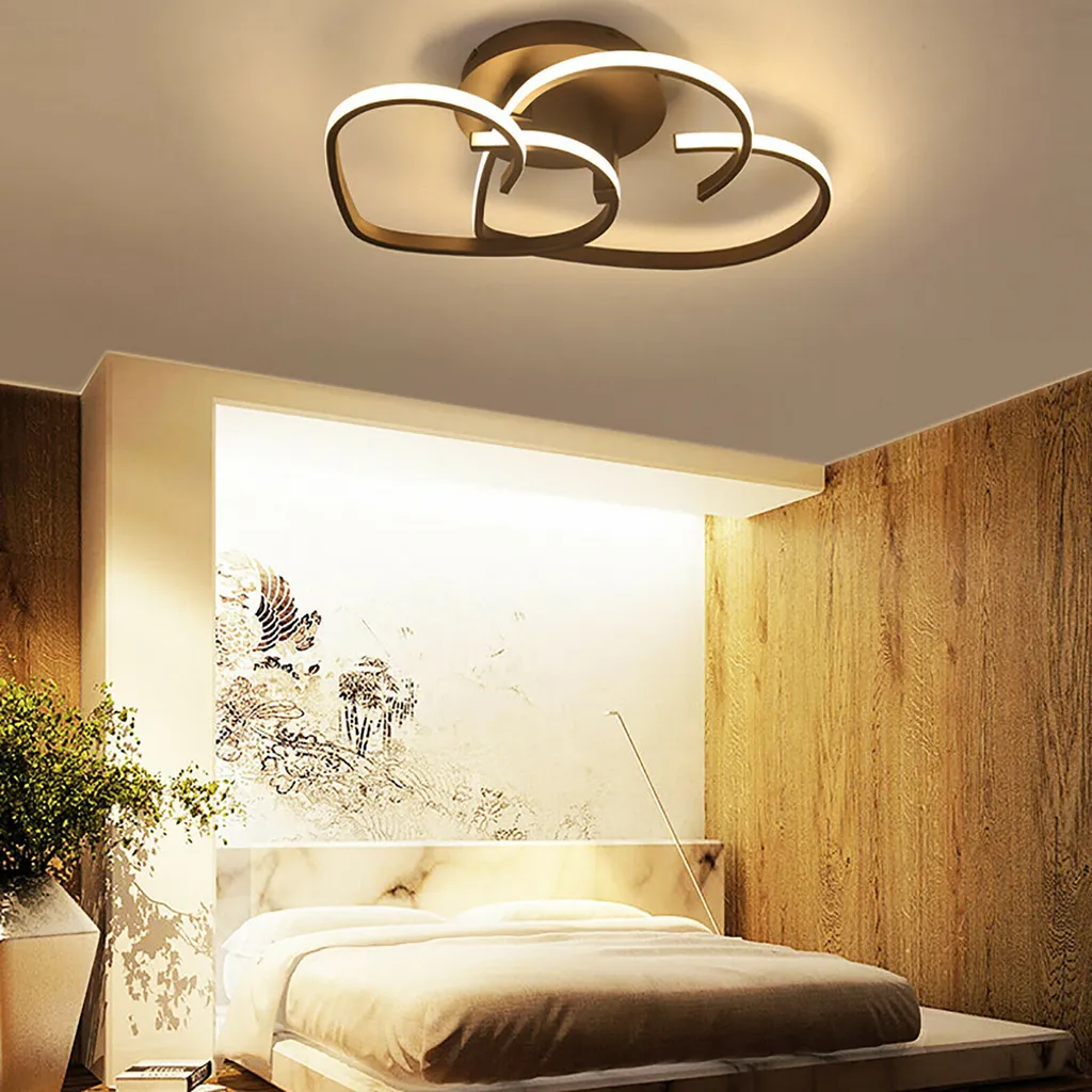 Plafonnier LED Moderne 55cm Dimmable avec Télécommande Design Cœur - 2