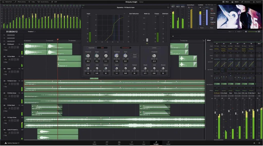 Solution de Montage Vidéo DaVinci Resolve Studio avec Clé USB de Licence