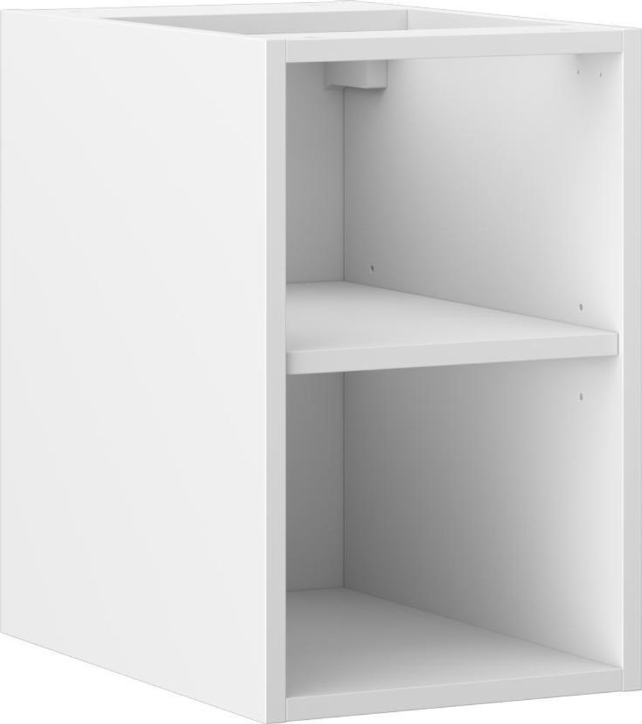 Mexen Box-A Offener Schrank mit Regal 30 cm, weiße Matt - 91AX2-0300-470-0-01