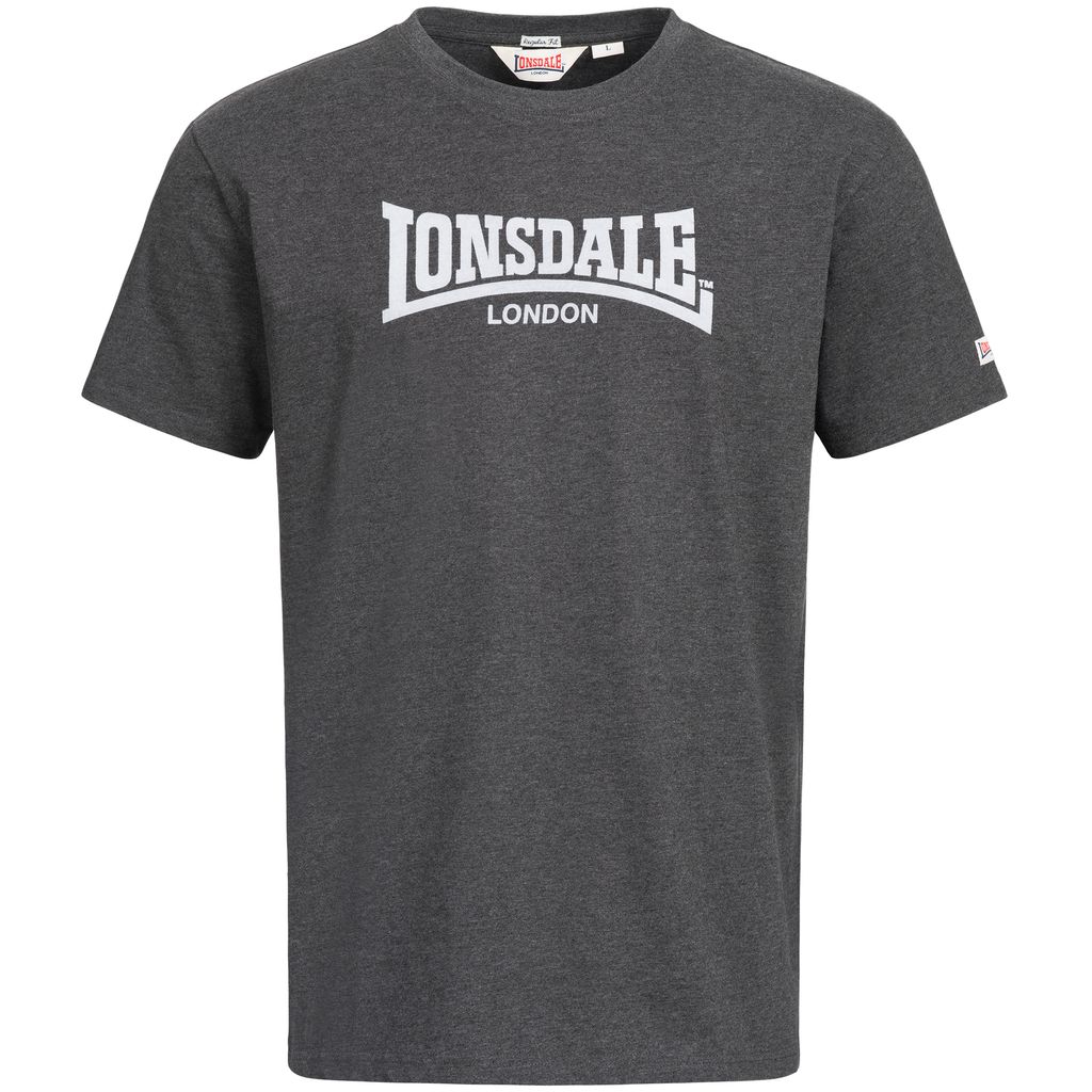 Lonsdale Herren Watton T-Shirt | 100% Baumwolle, Klassischer Schnitt – Mit Logo-Print