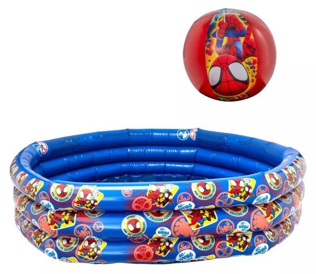 Spiderman Spidey Friends 3-Ringe Kinderpool und