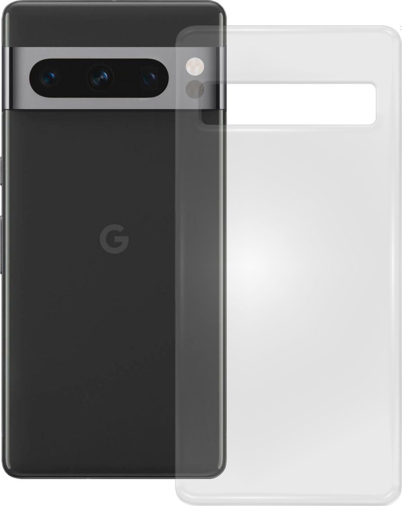 PEDEA Soft TPU Case für Google Pixel 8 Pro, transparent