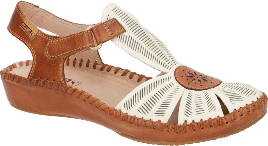 Pikolinos P. VALLARTA Damen Sandale - Sandaletten weiß Freizeit NEU