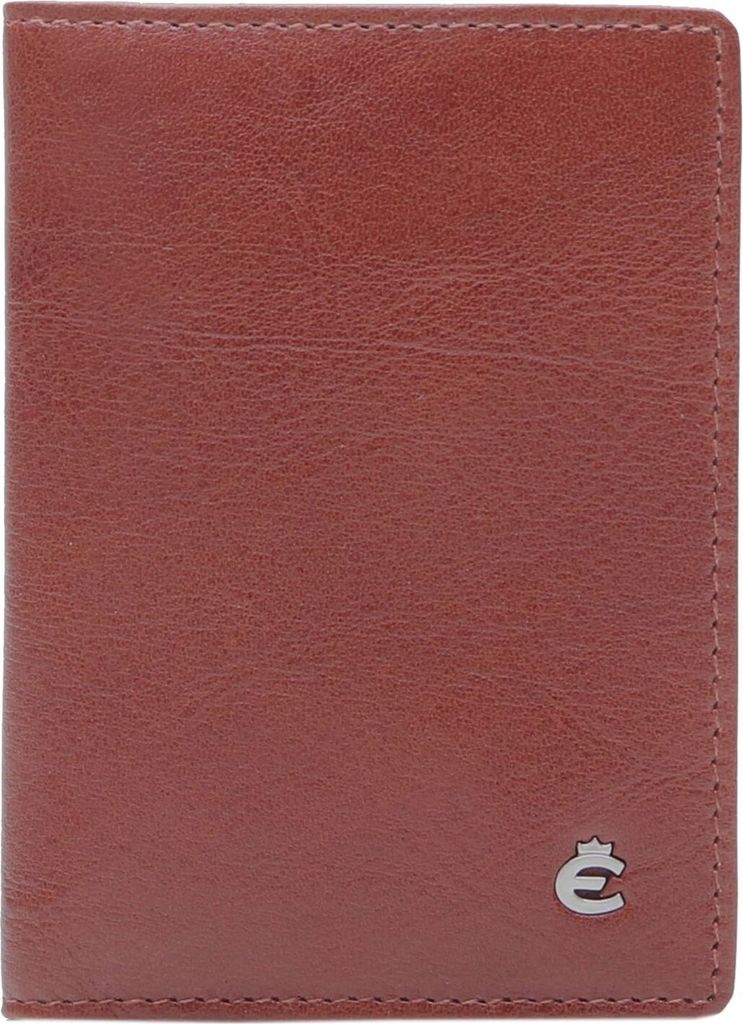 Esquire Leder Kartenetui Toscana Creditcard Case Brown braun