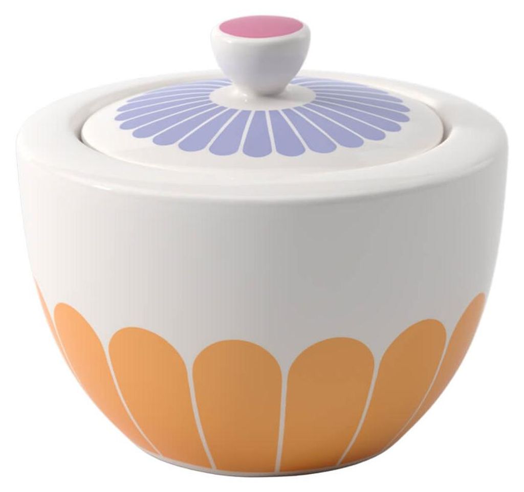 Villeroy & Boch Zuckerdose Fleur couleur BHT 9.90x9x9.90 cm bunt