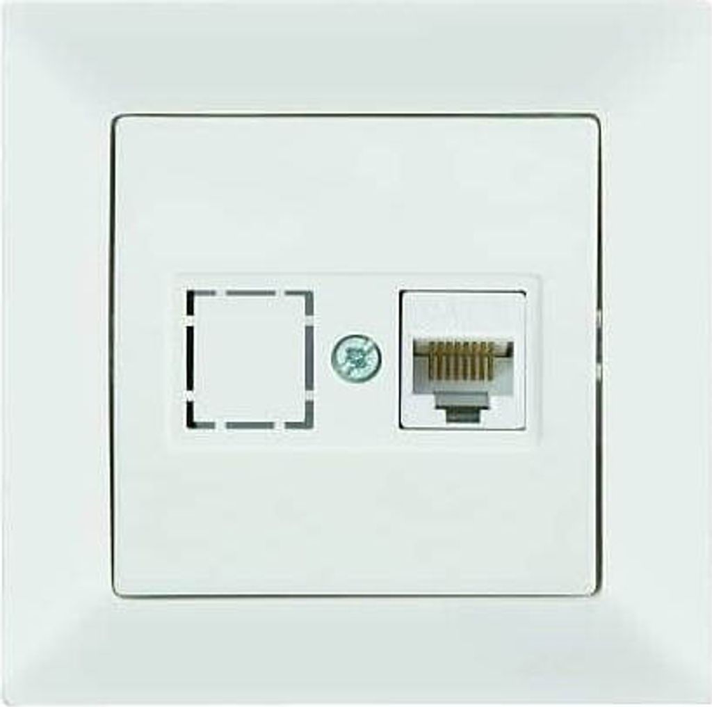 Mutlusan Candela Datenbuchse 1-fach CAT6 Internet Netzwerk Produktbild 