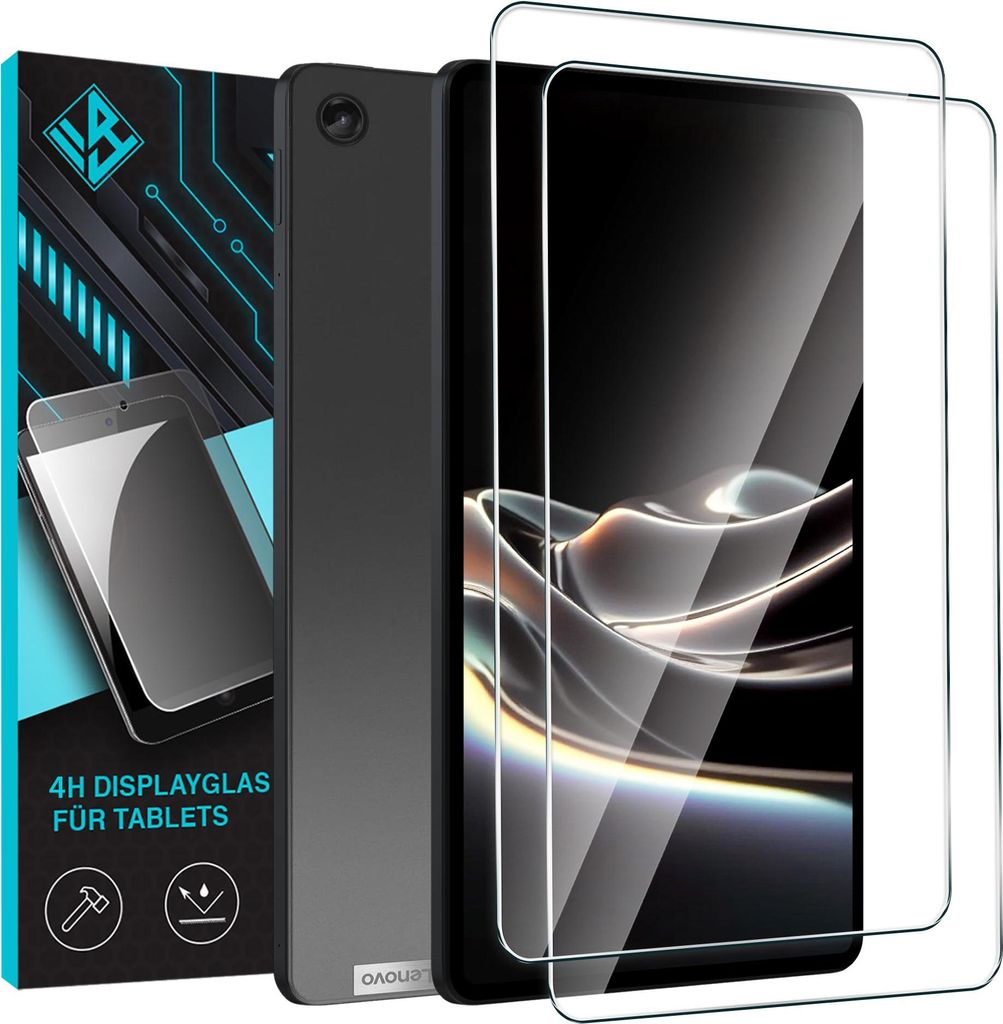 2x 4H Tablet Schutzglas für Lenovo Tab M10 Plus 10.6 Zoll Produktbild 