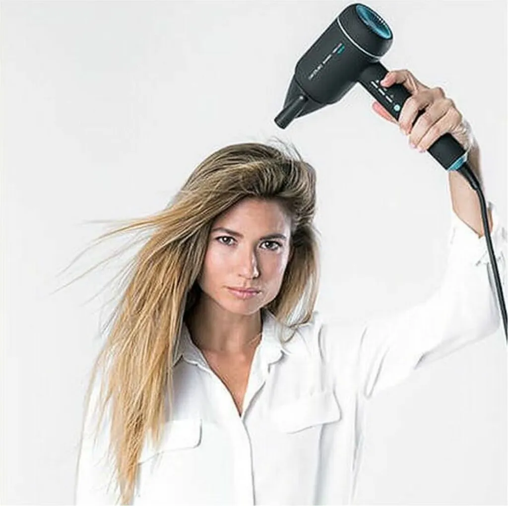 Sèche-cheveux moteur numérique puissant Cecotec Bamba 1800W avec ions