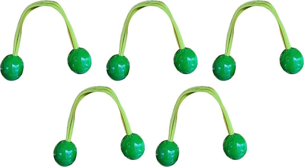 5/7 Stück Haarseil, hochelastische Haargummis mit Kugeldekoration, bunte Knoten, Haarring, Haarschmuck für Frauen