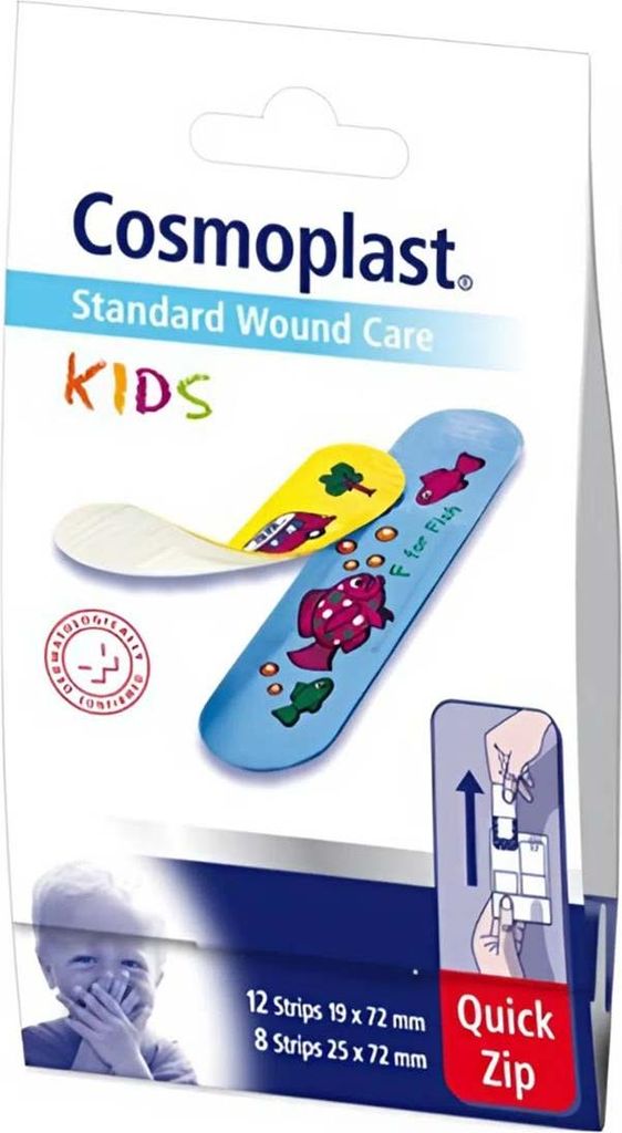 Paski Cosmoplast Kids Quick-Zip Strips 20 sztuk Zdjęcie produktu 