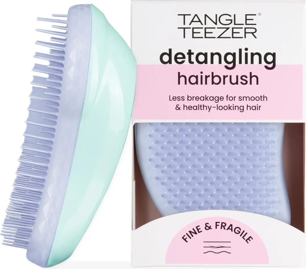 Spazzola Tangle Teezer Viola Menta: Mai Più Lacrime con i Capelli Sottili - 15