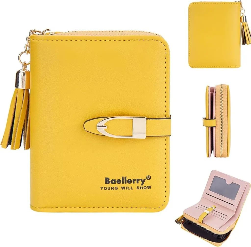 Baellerry Zaina KP36056 Giallo: Portafoglio Business Multifunzione