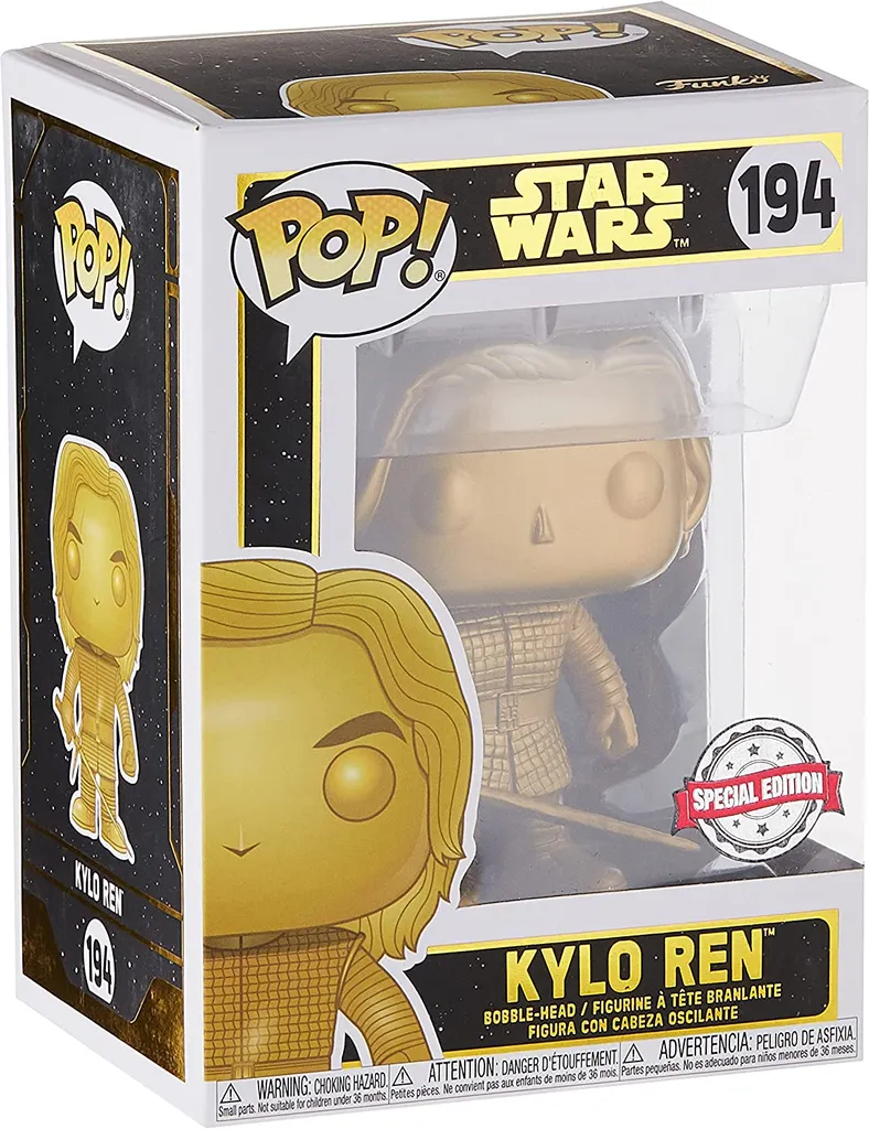 Star Wars Funko POP figurine Kylo Ren 194 en PVC pour collectionneur