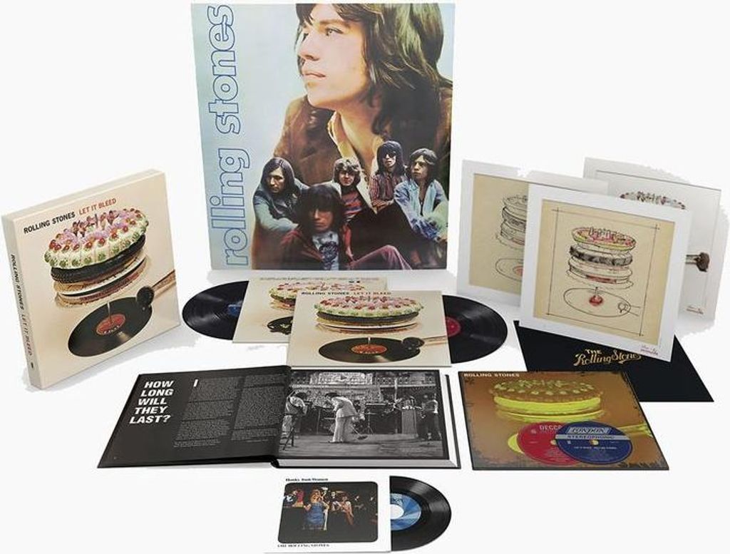 The Rolling Stones: Let It Bleed (50th Anniversary) (remastered) (180g) (Limited Numbered Deluxe Box Set) - Universal - (LP / L)