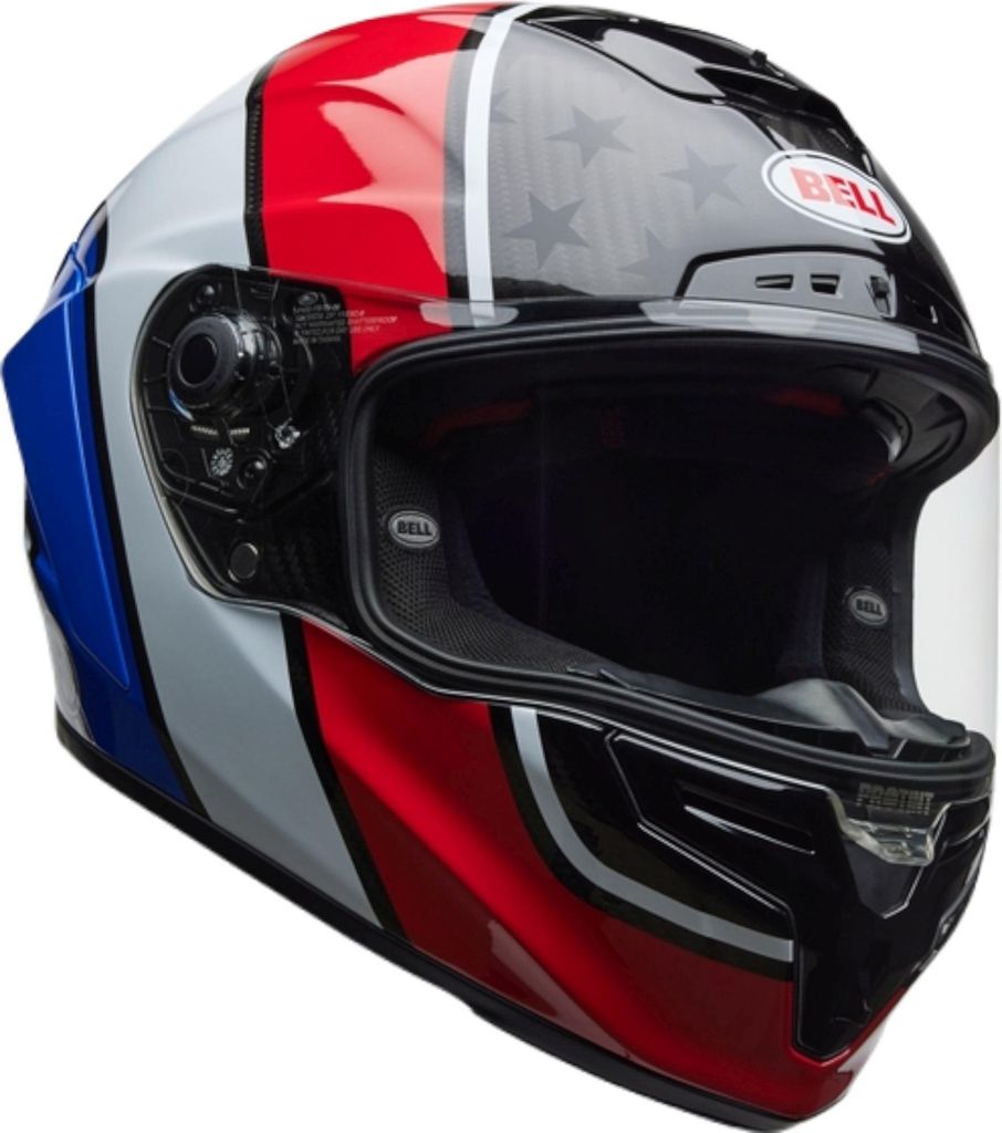 Bell Race Star DLX RSD Old Glory Carbon Helm, M
