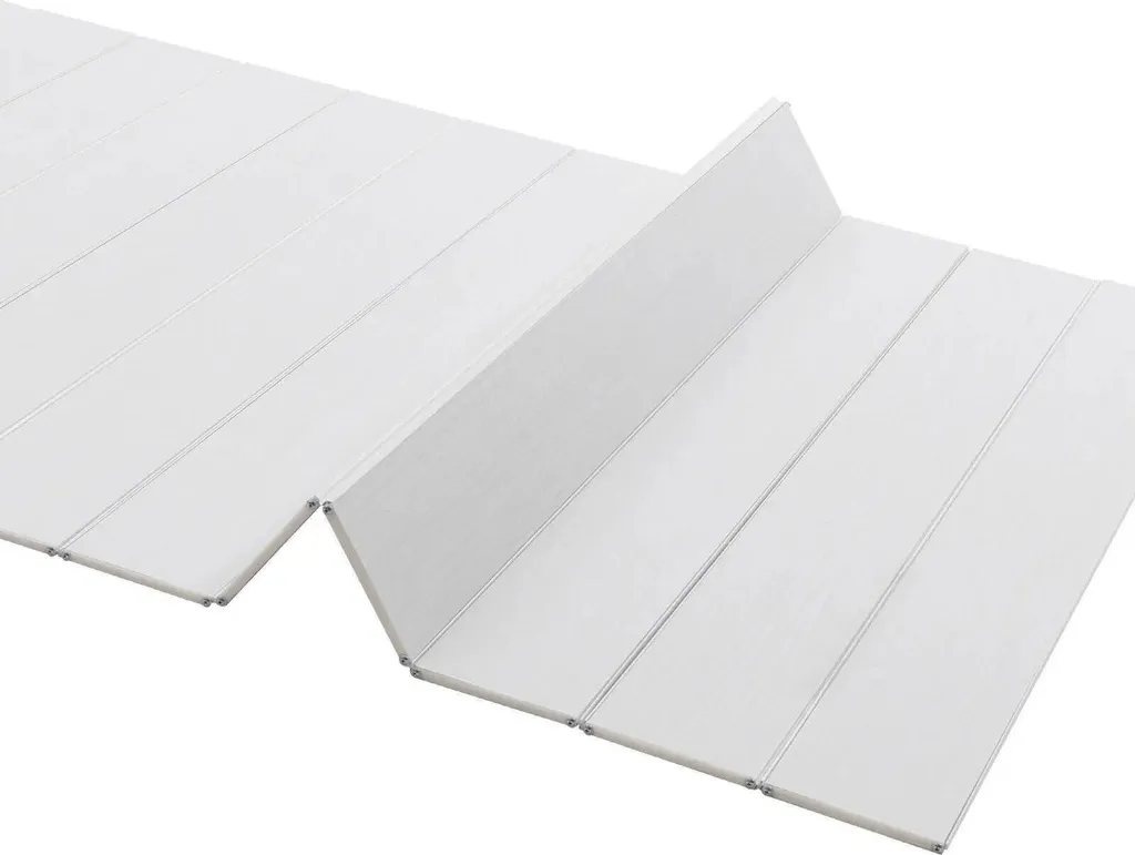 Couverture de baignoire pliable 170x70 cm blanc avec tablette intégrée