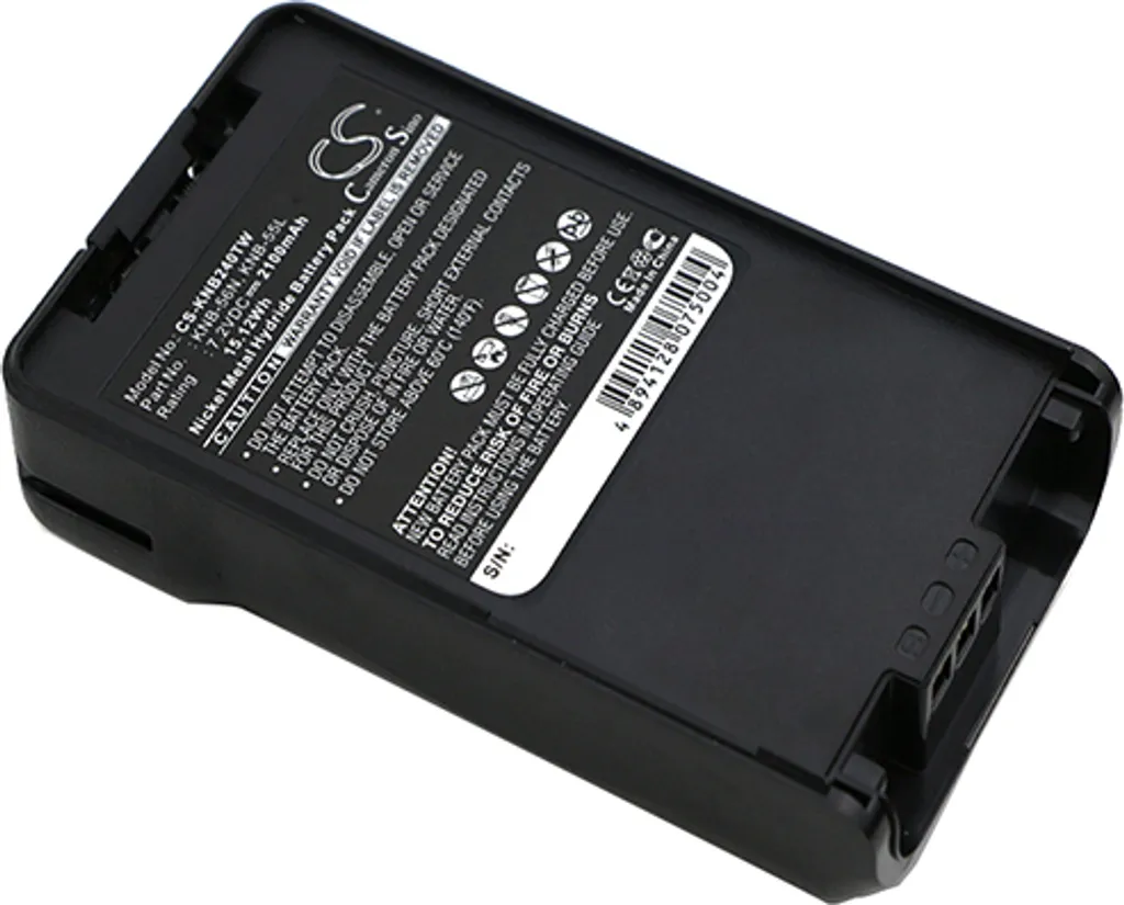 Batterie Haute Capacité Kenwood TK-2360 TK-3168 NX-320 Longue Autonomie