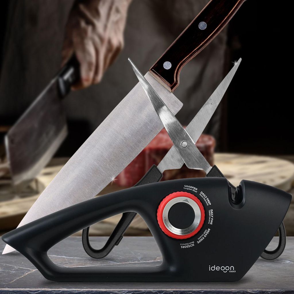 Messerschärfer 5-in-1 für glatte & gezahnte Klingen - Produktbild 