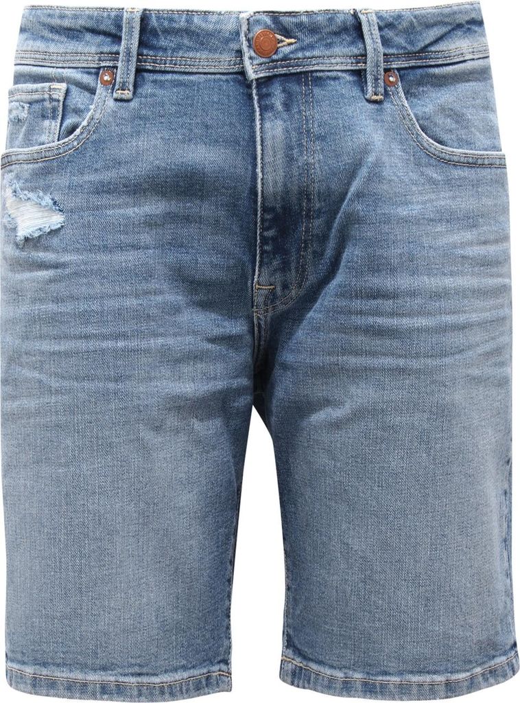 2803AQ bermuda uomo SELECTED HOMME man distressed denim shorts
