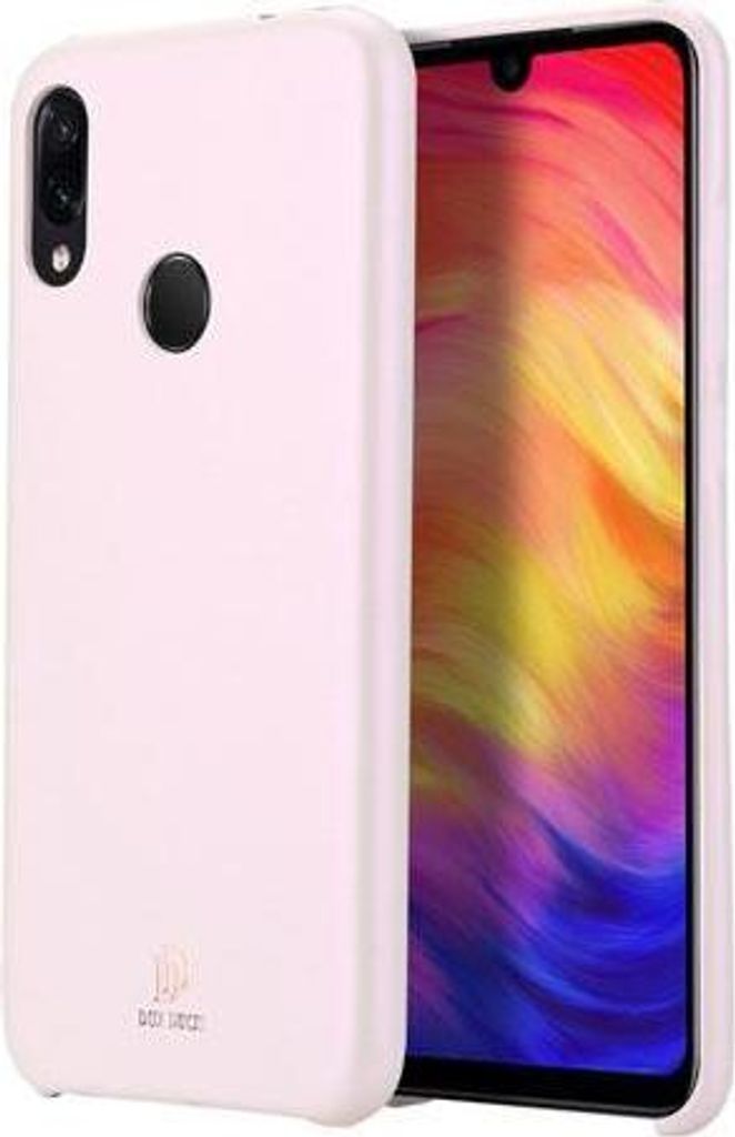DUX DUCIS Skin Lite Kunstleder Cover Schutzhülle für Xiaomi Redmi Note 7 rosa