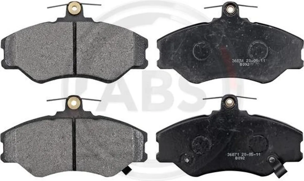 Garnitures de frein OE 5810143A00 A.B.S. 36871 avec revêtement anti-bruit