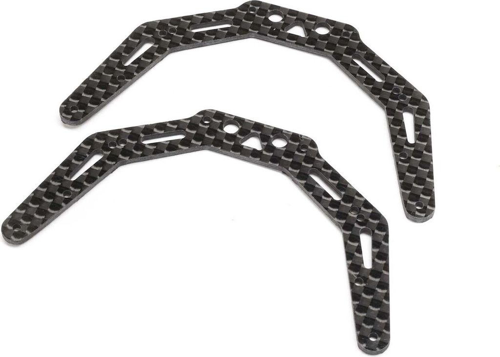Axial Chassis Sides, Crbn Fbr (2):AX24