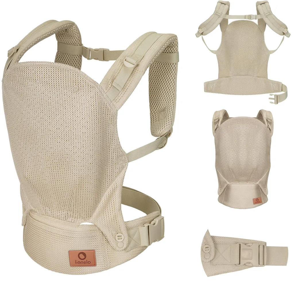 Porte-bébé Respirant avec Capuche Amovible Margareet Air Confortable 20kg