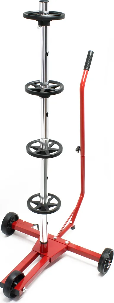 Support pneux voiture mobile anti-déformation pour stockage de jantes